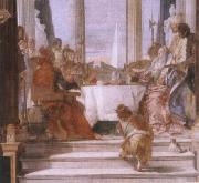 The banquet of the Klleopatra Giambattista Tiepolo